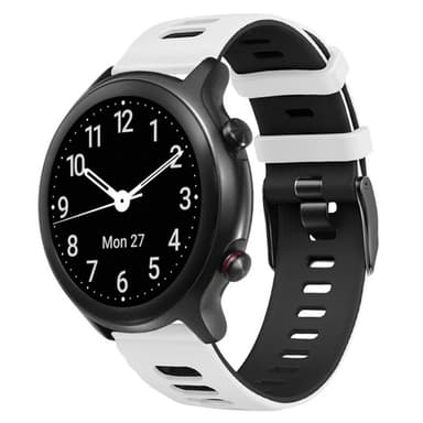 Twin Sport Armband Doro Watch - Hvit/svart