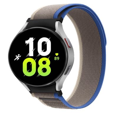Tactik nylon armbånd Samsung Galaxy Watch 5 (44mm) - Blueroom grey