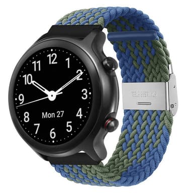 Flettet elastisk armbånd Doro Watch - blågrønn