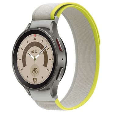 Tactik nylon armbånd Samsung Galaxy Watch 5 Pro - Huangjian rice