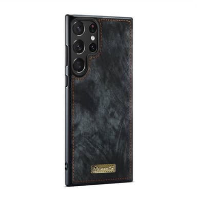 Multi Wallet CaseMe 11-kort Samsung Galaxy S23 Ultra - Sort/Grå