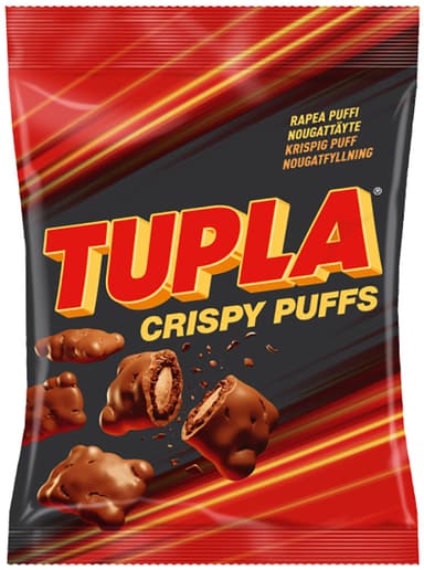 Tupla Crispy Puffs sjokolade 1016566