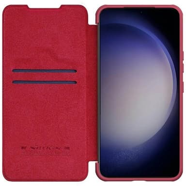 Nillkin Qin Pro flipdeksel Samsung Galaxy S23 Plus - Rød