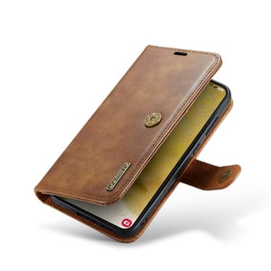 Mobil lommebok DG-Ming 2i1 Samsung Galaxy S23 - Brun