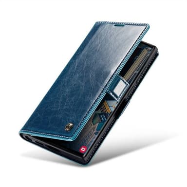 CaseMe Lommebok 3-kort Samsung Galaxy S23 Ultra - Blå
