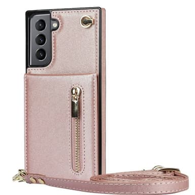 Zipper halskjede deksel Samsung Galaxy S23 - Rose
