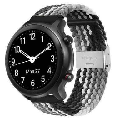 Flettet elastisk armbånd Doro Watch - svarthvit