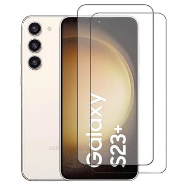 2-pak 5D Glass skjermbeskytter Samsung Galaxy S23 Plus