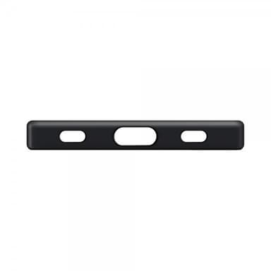 XQISIT Samsung Galaxy S23 Ultra Deksel Silicone Case Svart