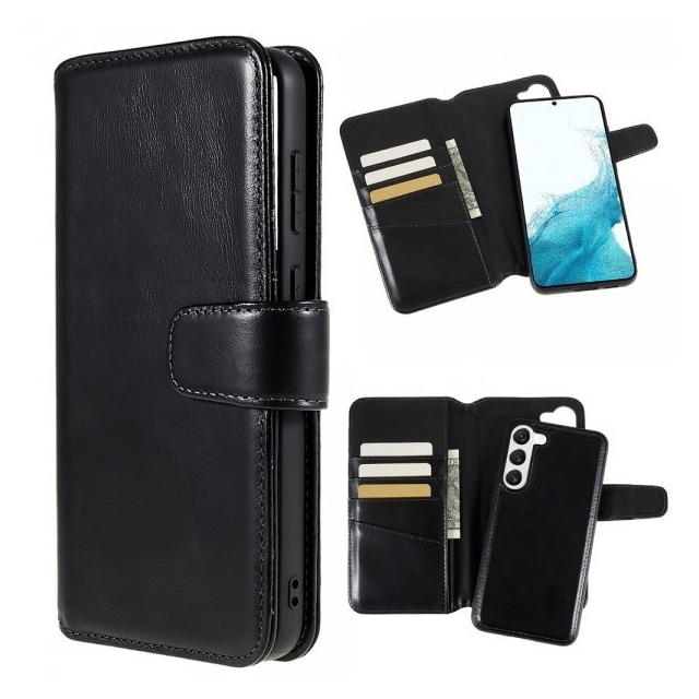Nordic Covers Samsung Galaxy S23 Etui MagLeather Raven Black