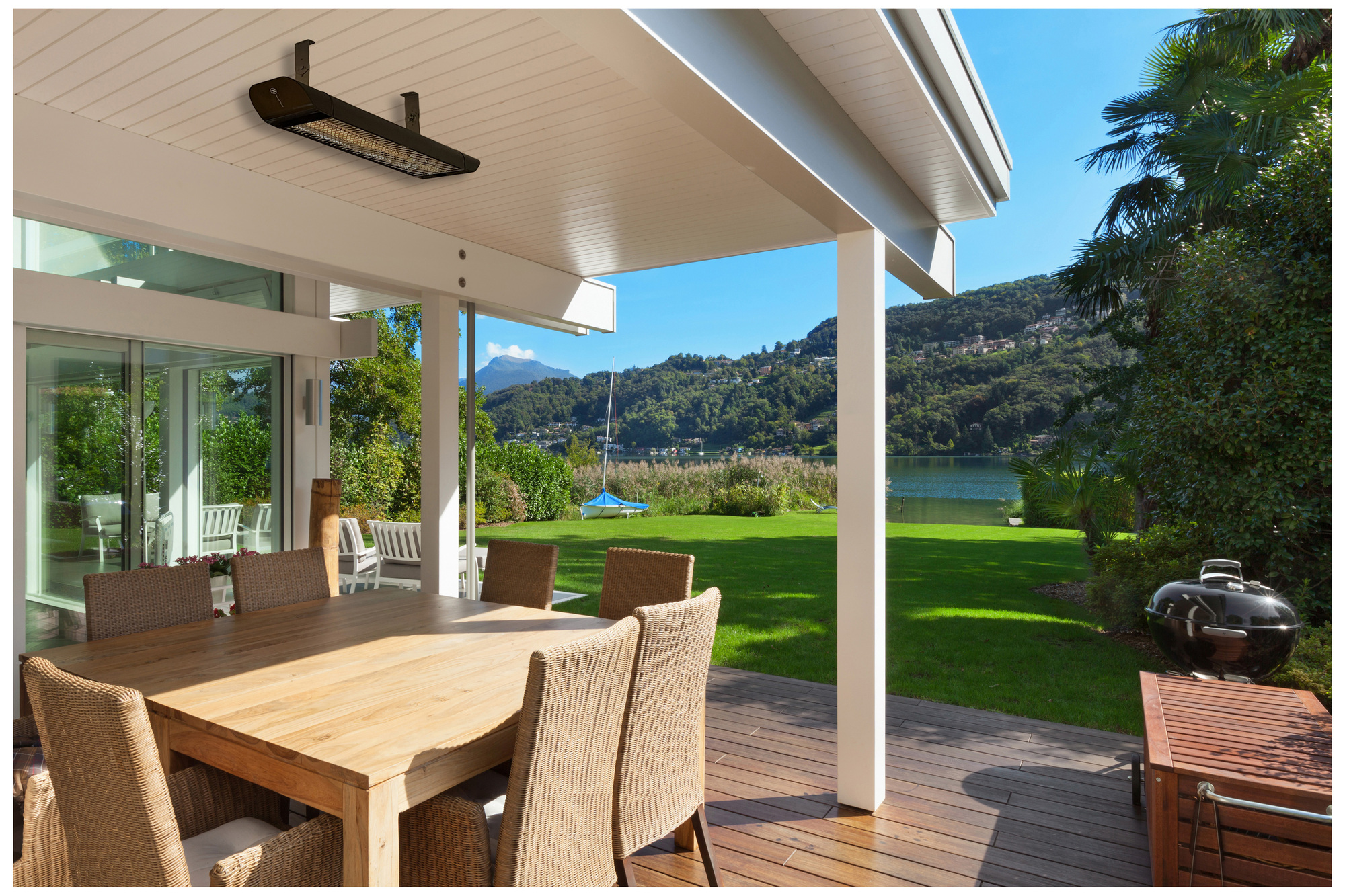 Provida Calor 2400W terrassevarmer PVCA2400BLK (sort)