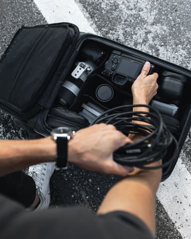 DB Ramverk kamerabag innlegg XL (black out)