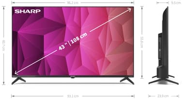 Sharp 43” FN7EA 4K LED TV (2022)