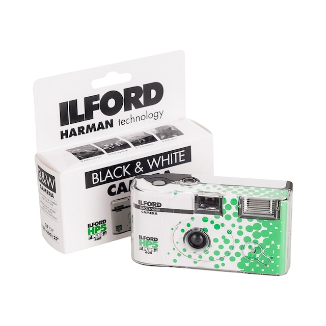 Ilford Photo HP5 Plus sort/hvit kamera