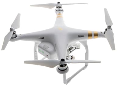 DJI Phantom 3 Professional drone + RTF (hvit)