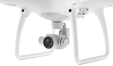 DJI Phantom 4 drone + RTF (hvit)