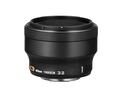 Nikon 1 32mm f/1.2 Sort