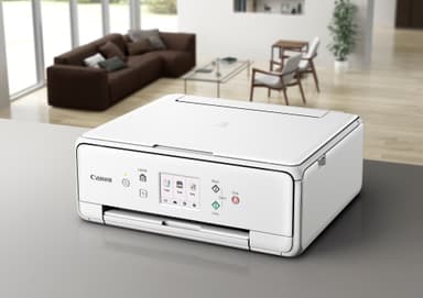 Canon Pixma TS6051 AIO inkjet-skriver (hvit)