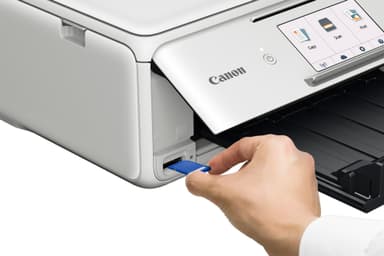 Canon Pixma TS8151 AIO inkjet-skriver (hvit)