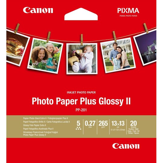 Canon Pixma TS8051 AIO blekkprinter + 5x5" papir