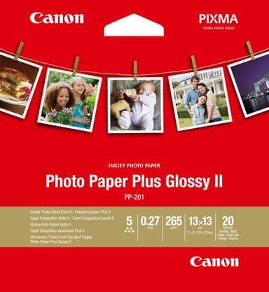 Canon Pixma TS8051 AIO blekkprinter + 5x5" papir