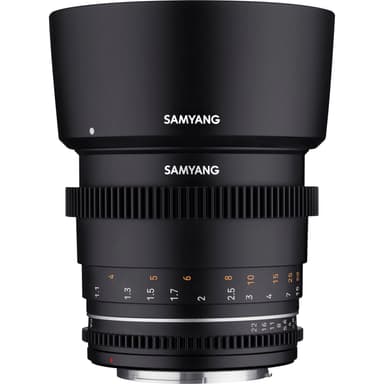 Samyang 85mm T1.5 VDSLR MK2 MFT
