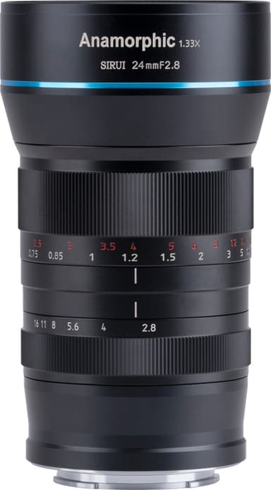 Sirui Anamorphic Lens 1,33x24mm f/2.8 X