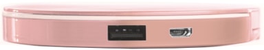 Hyper Pearl sminkespeil + powerbank (rosegull) Elkjøp