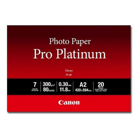Canon A2 Pro Platinum PT-101 20 ark