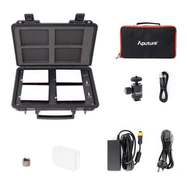 Aputure AL-MC 4-Light Travel Kit