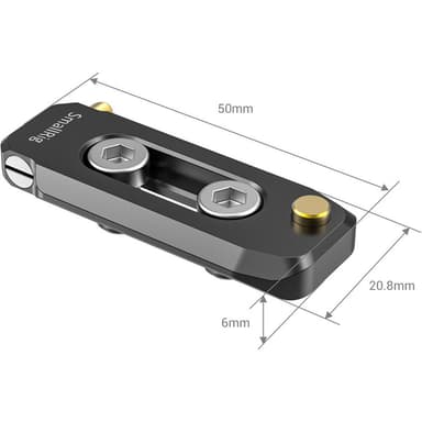 SmallRig 2468 Low Profile Nato Rail 50mm