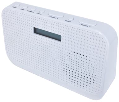 POPintro FM/DAB+ radio (hvit)