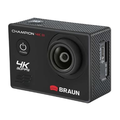 Braun Champion 4K III Actioncamera KIT