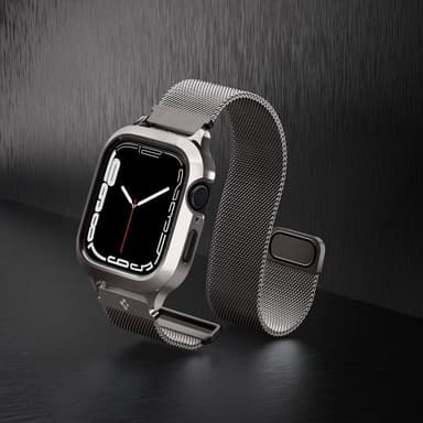 Spigen Apple Watch 40mm Armbånd Metal Fit Pro Graphite