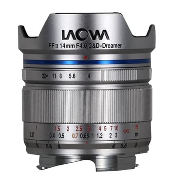 Laowa 14mm f/4.0 FF RL Zero-D Silver