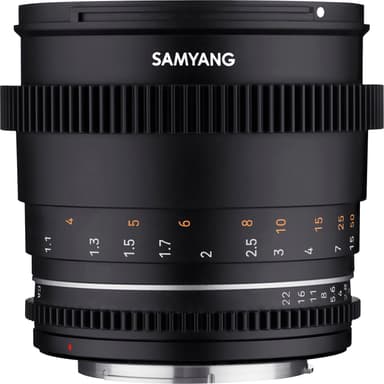Samyang 85mm T1.5 VDSLR MK2 MFT