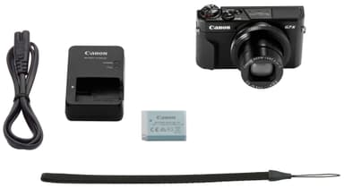 Canon PowerShot G7X Mark 2 kompaktkamera (sort)