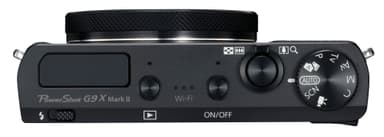 Canon PowerShot G9X Mark 2 kompaktkamera (sort)