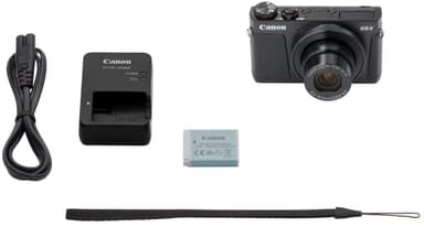Canon PowerShot G9X Mark 2 kompaktkamera (sort)