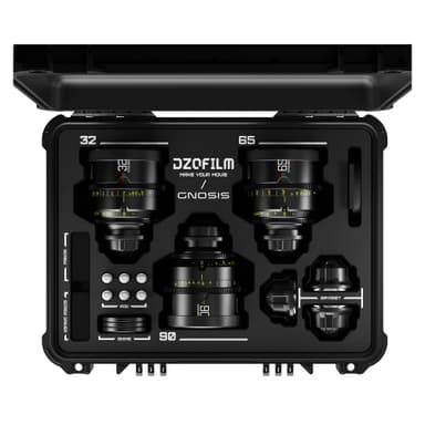 DZOFilm Gnosis 32, 65, 90mm T2.8 Macro M
