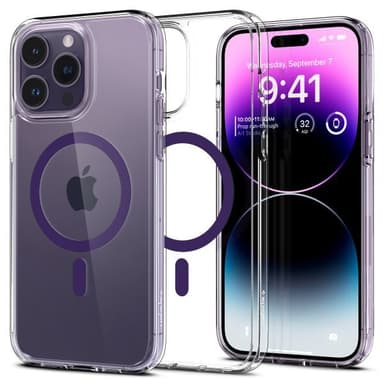Spigen iPhone 14 Pro Max Deksel Ultra Hybrid MagFit Deep Purple
