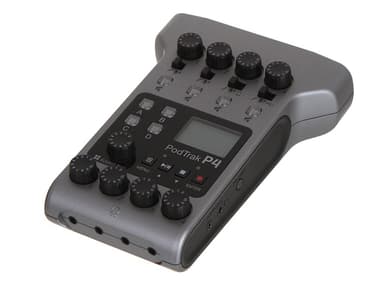 Zoom PodTrak P4  Zoom ZDM-1 Podcast Mic