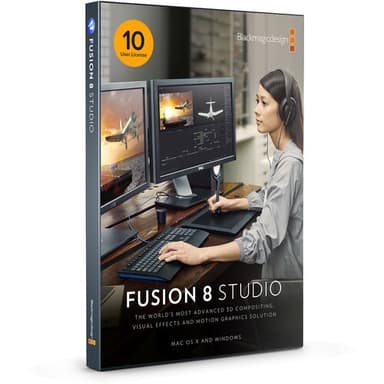 Blackmagic Fusion Studio MultiPack 10