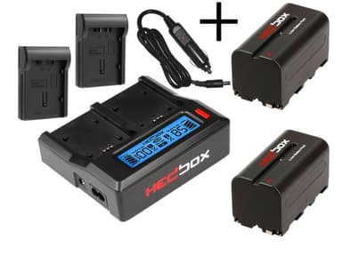 Hedbox DC50 Power KIT incl. 2x NP-F770