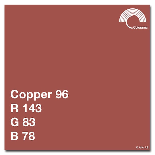 Colorama bakgrunnspapir 596 Copper
