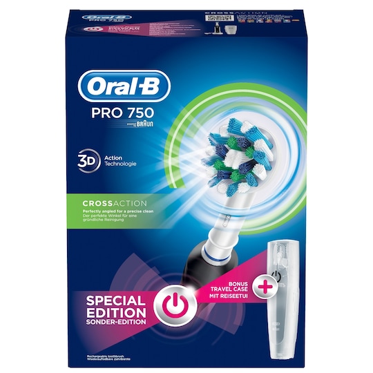 Oral B Pro 750 CrossAction elektrisk tannbørste