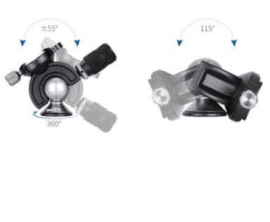 Leofoto Panning Ball Head MH-60