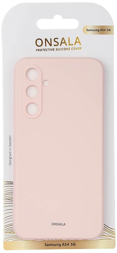 Onsala Silicone Samsung Galaxy A54 5G deksel (rosa)
