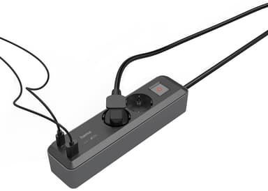 Hama 2-veis grenuttak med USB-lading