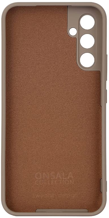 Onsala Silicone Samsung Galaxy A34 5G deksel (beige)